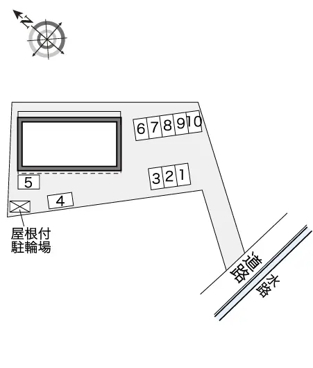 ★手数料０円★焼津市小土 月極駐車場